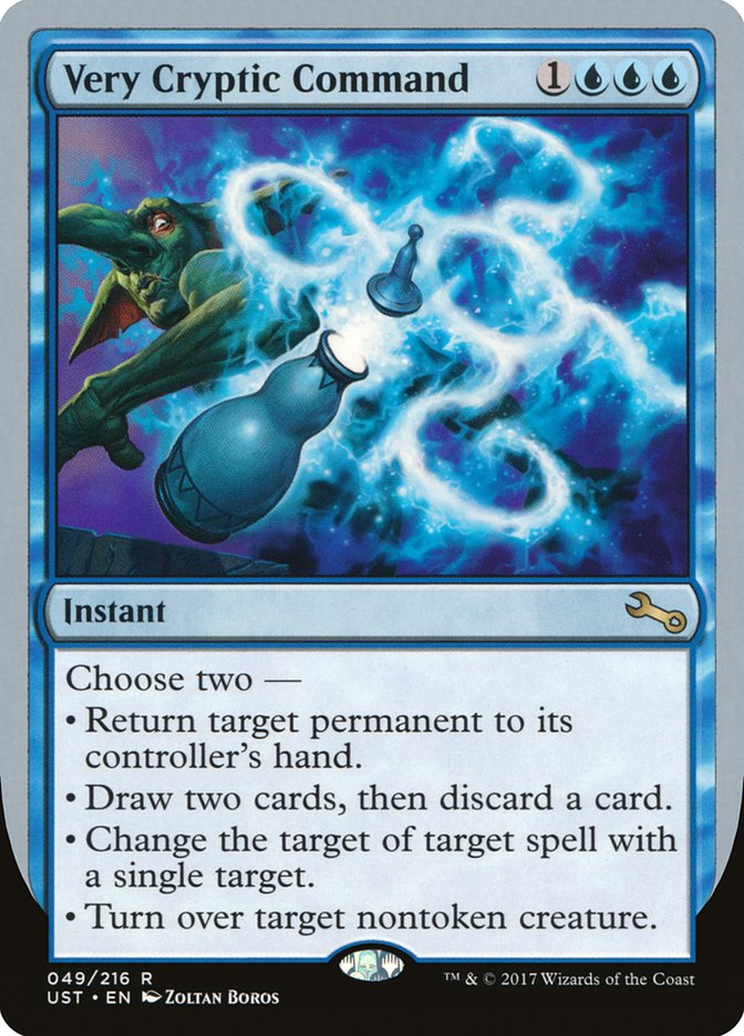 {R} Very Cryptic Command (Return) [Unstable][UST 49D]