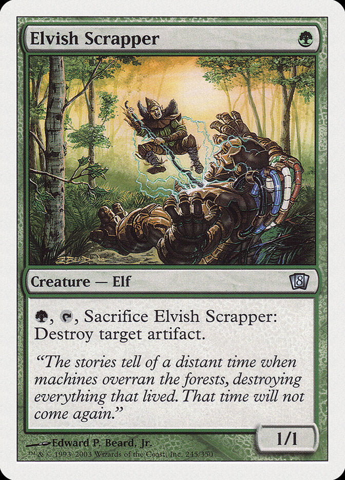 {C} Elvish Scrapper [Eighth Edition][8ED 245]