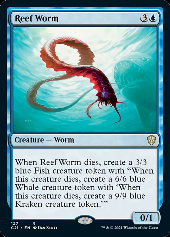 {R} Reef Worm [Commander 2021][C21 127]