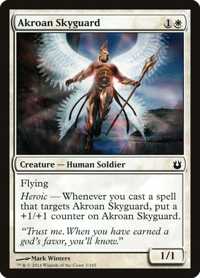 {C} Akroan Skyguard [Born of the Gods][BNG 003]
