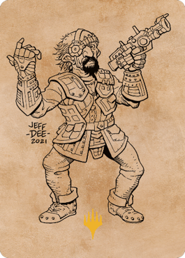{A} Jan Jansen, Chaos Crafter Art Card (Gold-Stamped) [Commander Legends: Battle for Baldur's Gate Art Series][ACLB 066]