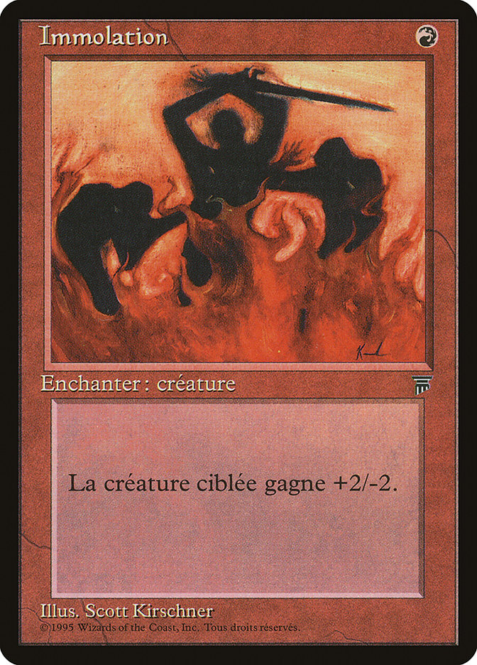 {C} Immolation (French) [Renaissance][REN 089]