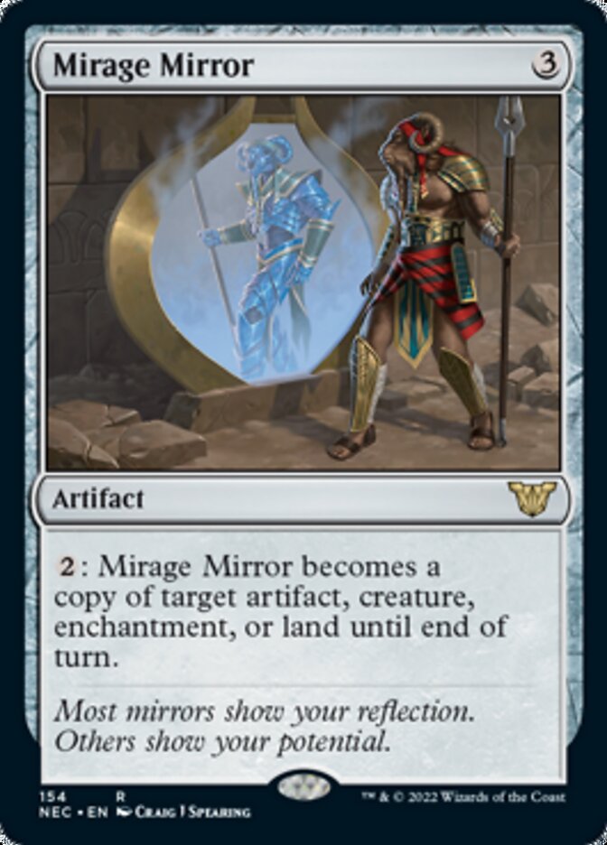 {R} Mirage Mirror [Kamigawa: Neon Dynasty Commander][NEC 154]