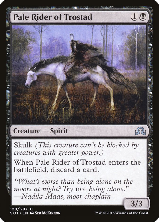 {C} Pale Rider of Trostad [Shadows over Innistrad][SOI 128]