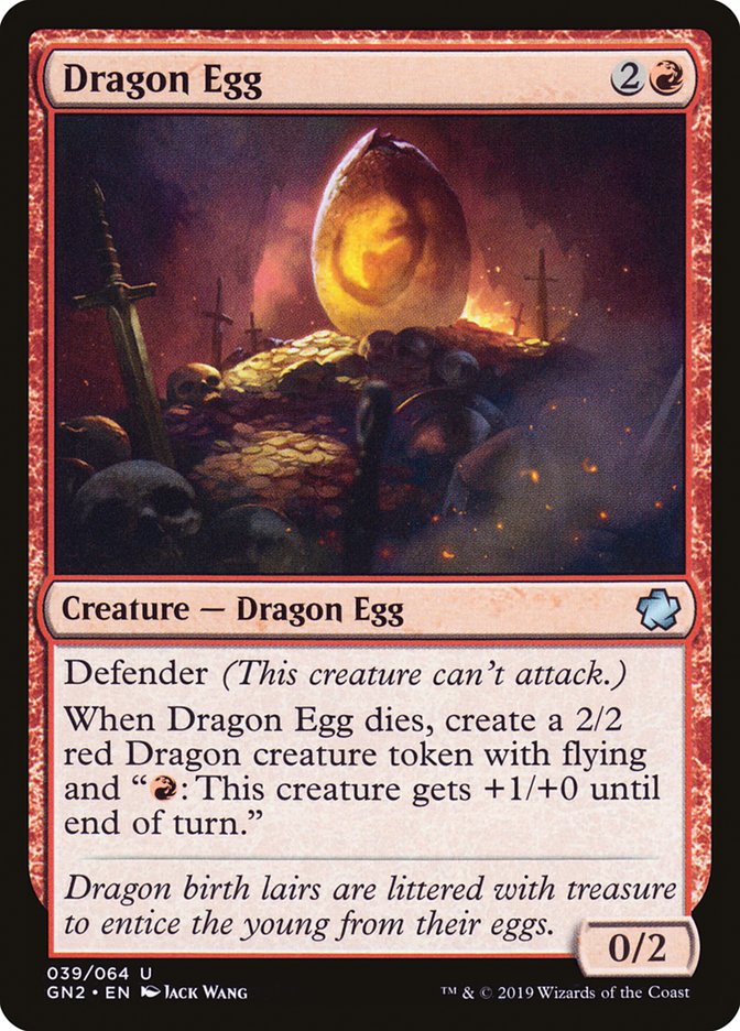 {C} Dragon Egg [Game Night 2019][GN2 039]