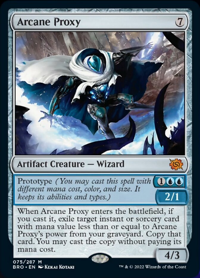 {@R} Arcane Proxy [The Brothers' War: Promo Pack][PP BRO 075]