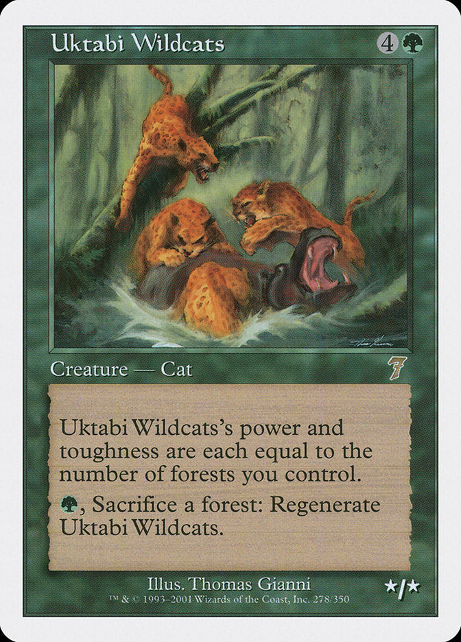 {R} Uktabi Wildcats [Seventh Edition][7ED 278]
