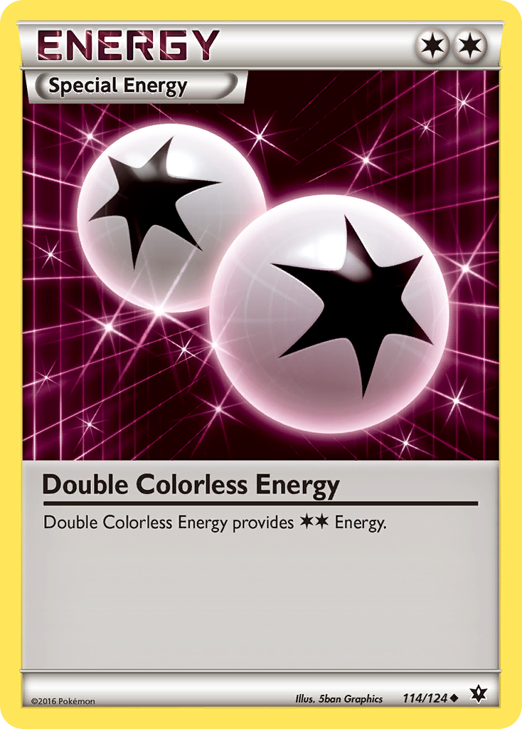 <PC> Double Colorless Energy (114/124) [XY: Fates Collide]