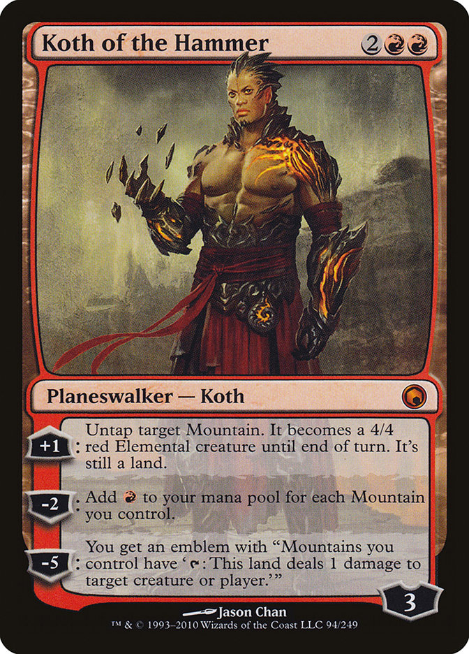 {R} Koth of the Hammer [Scars of Mirrodin][SOM 094]