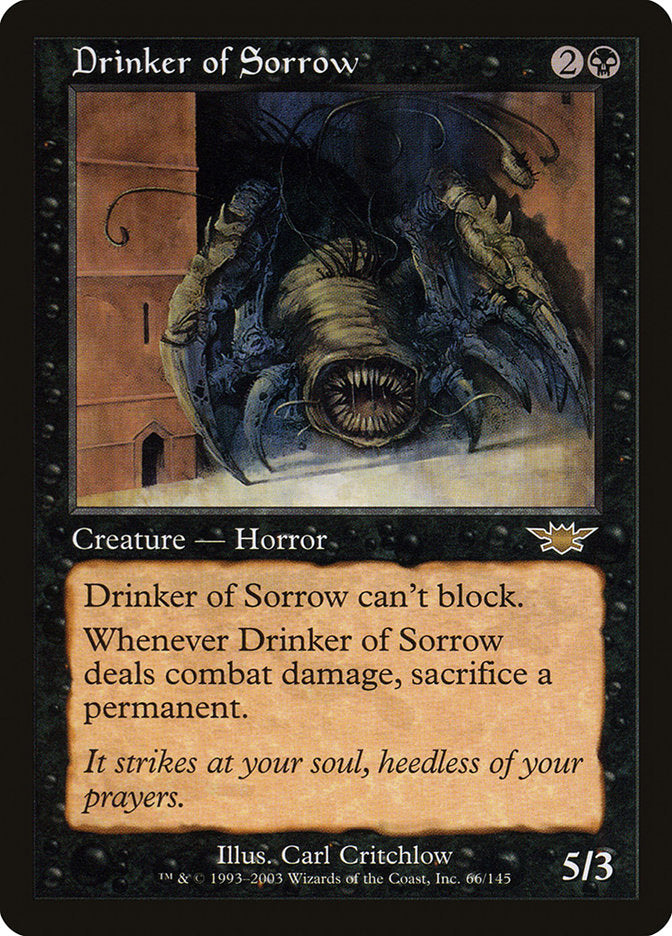 {R} Drinker of Sorrow [Legions][LGN 066]