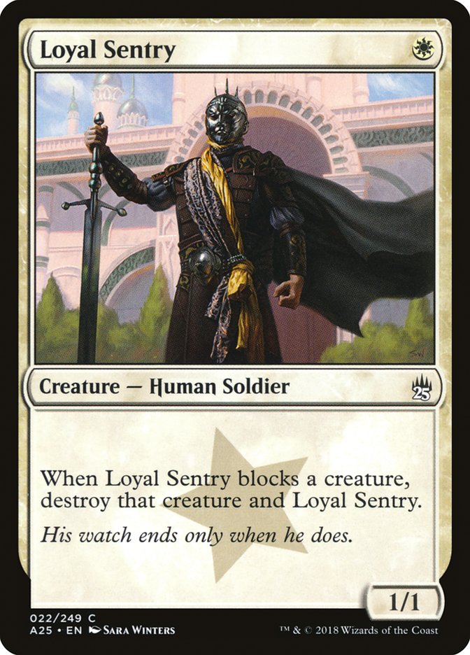 {C} Loyal Sentry [Masters 25][A25 022]