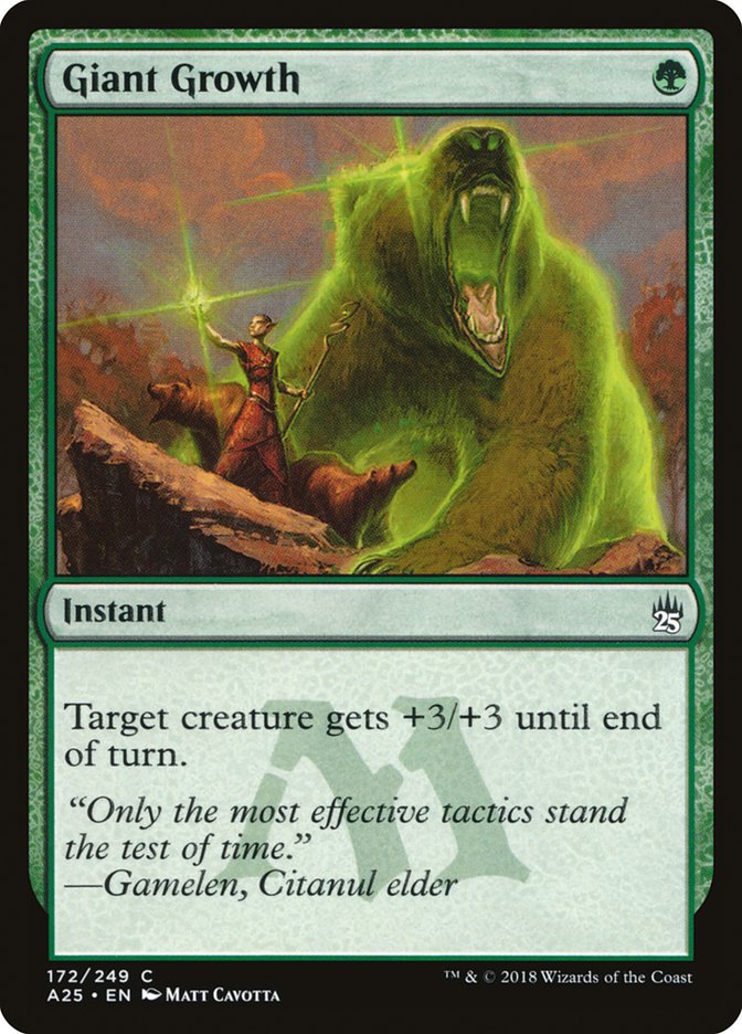 {C} Giant Growth [Masters 25][A25 172]