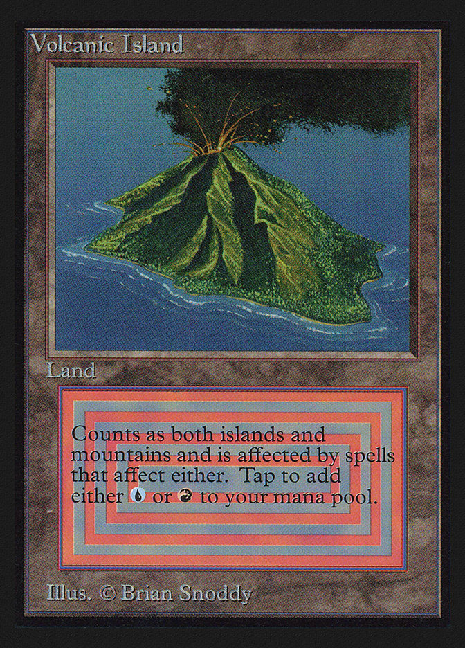 {R} Volcanic Island [International Collectorsâ Edition][GB CEI 287]