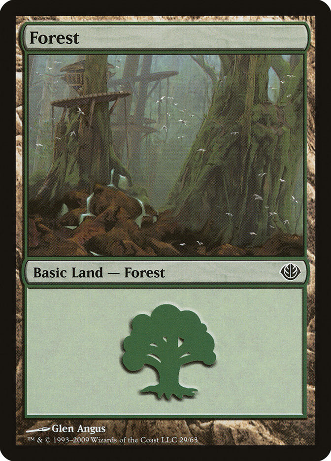 {B}[DDD 029] Forest (29) [Duel Decks: Garruk vs. Liliana]
