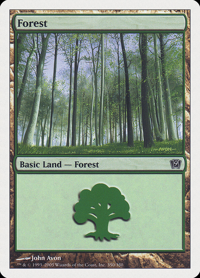 {B}[9ED 350] Forest (350) [Ninth Edition]