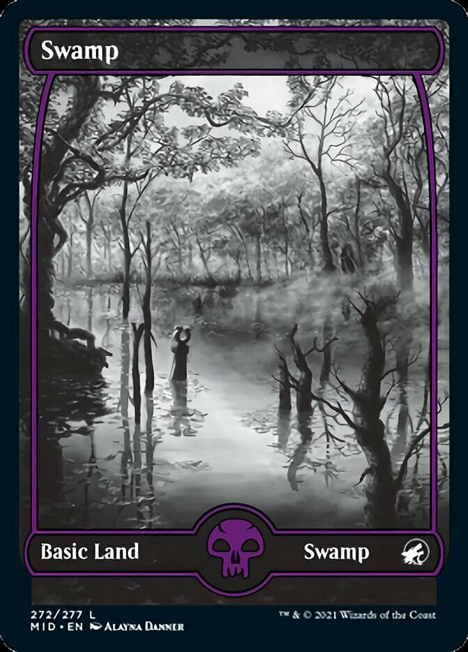 {B}[MID 272] Swamp (272) [Innistrad: Midnight Hunt]