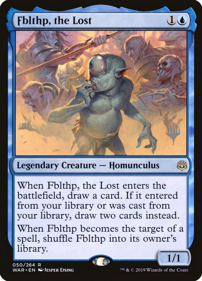 {R} Fblthp, the Lost (Promo Pack) [War of the Spark Promos][PP WAR 050]
