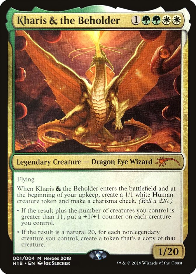 {R} Kharis & The Beholder [Heroes of the Realm 2018][PA HTR18 001]