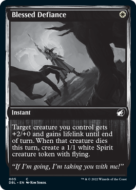 {@C} Blessed Defiance [Innistrad: Double Feature][DBL 005]