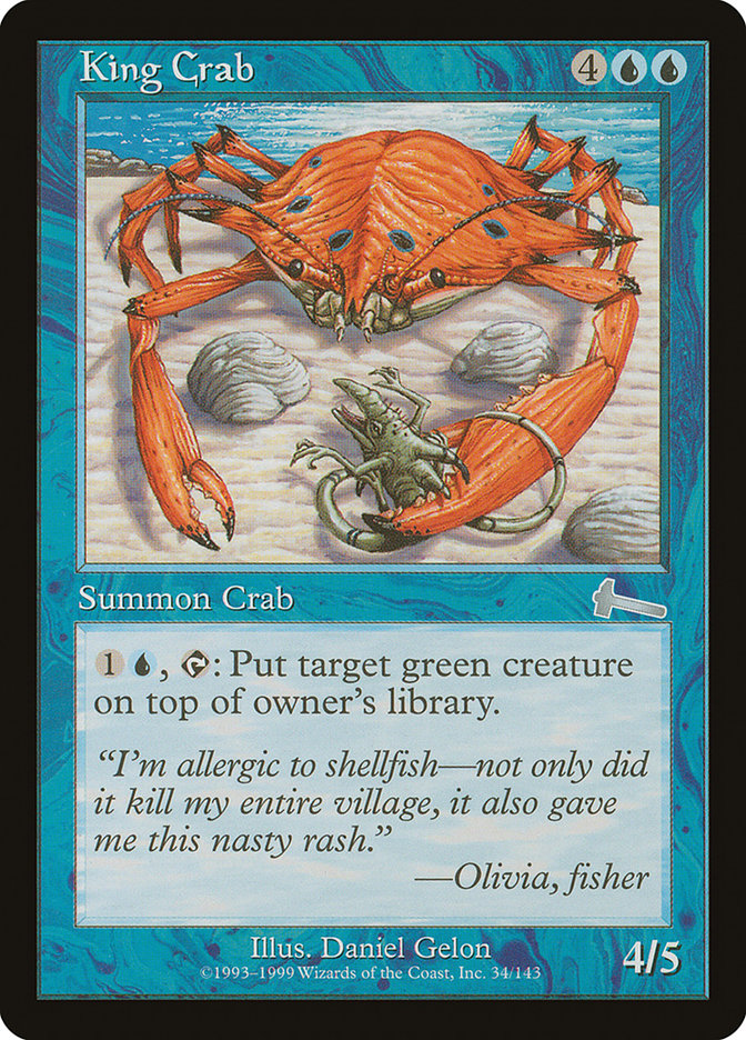 {C} King Crab [Urza's Legacy][ULG 034]