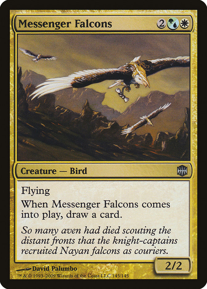 {C} Messenger Falcons [Alara Reborn][ARB 145]