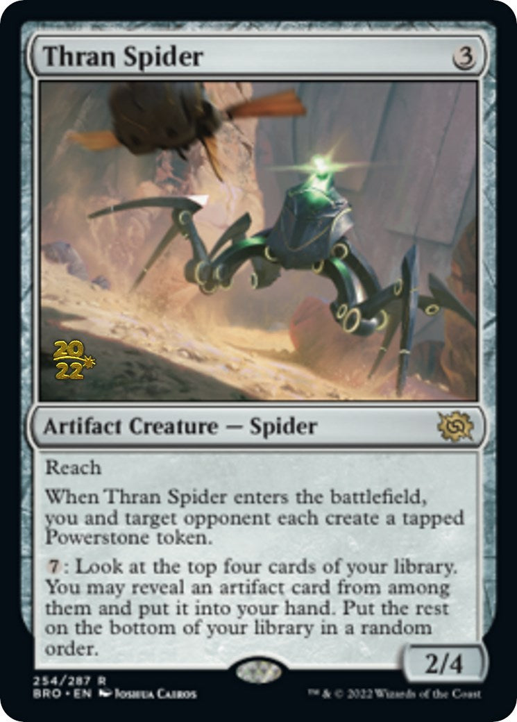 {@R} Thran Spider [The Brothers' War: Prerelease Promos][PR BRO 254]