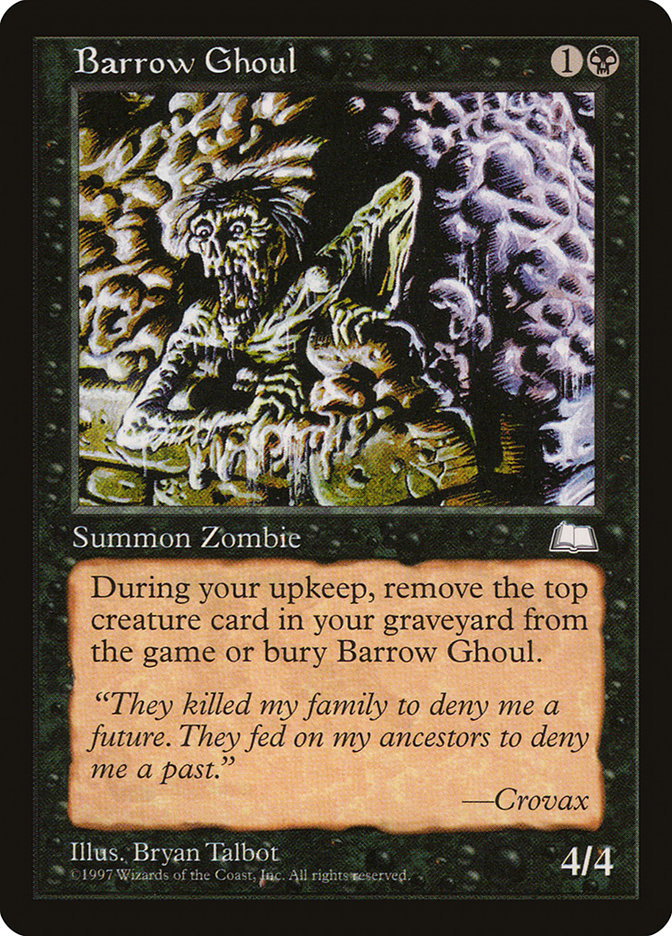 {C} Barrow Ghoul [Weatherlight][WTH 061]