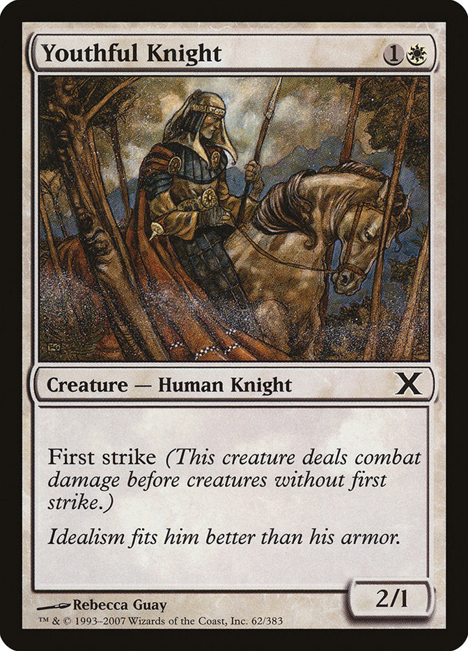 {C} Youthful Knight [Tenth Edition][10E 062]