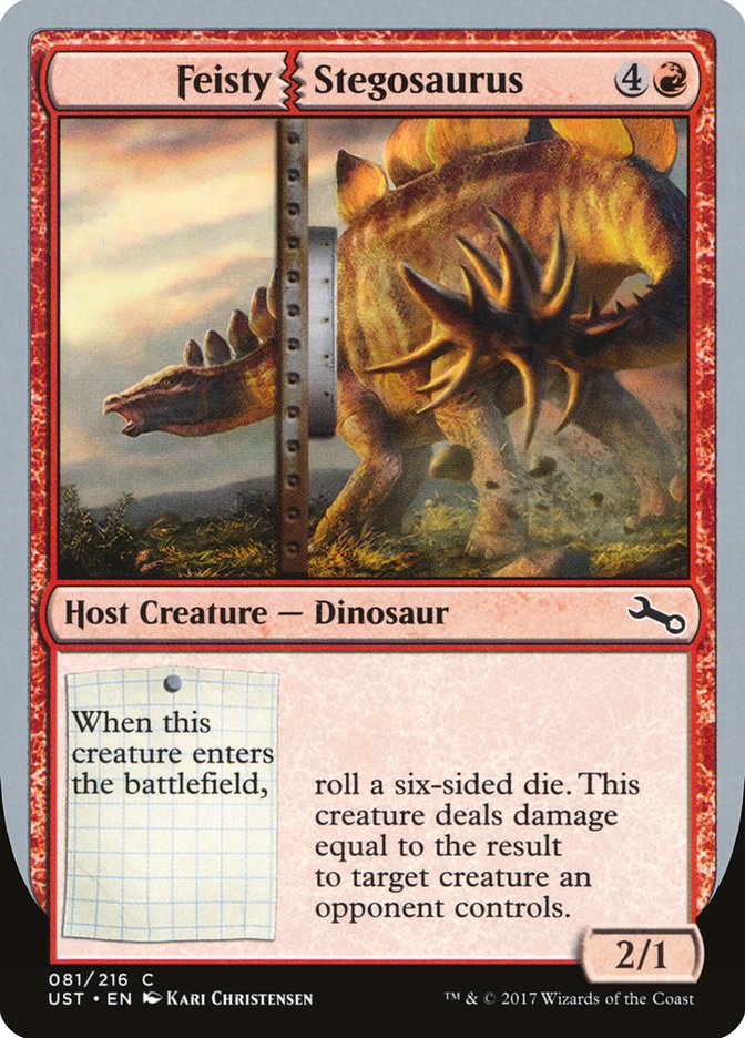 {C} Feisty Stegosaurus [Unstable][UST 081]