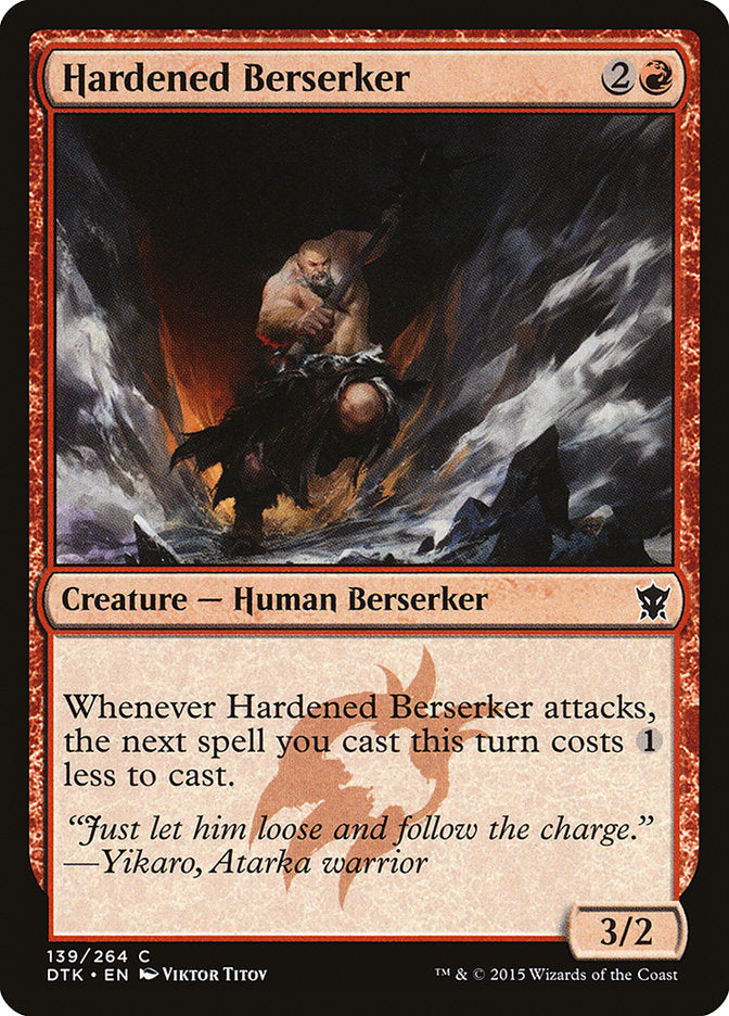 {C} Hardened Berserker [Dragons of Tarkir][DTK 139]