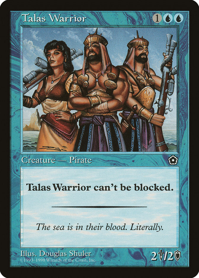 {R} Talas Warrior [Portal Second Age][PO2 053]