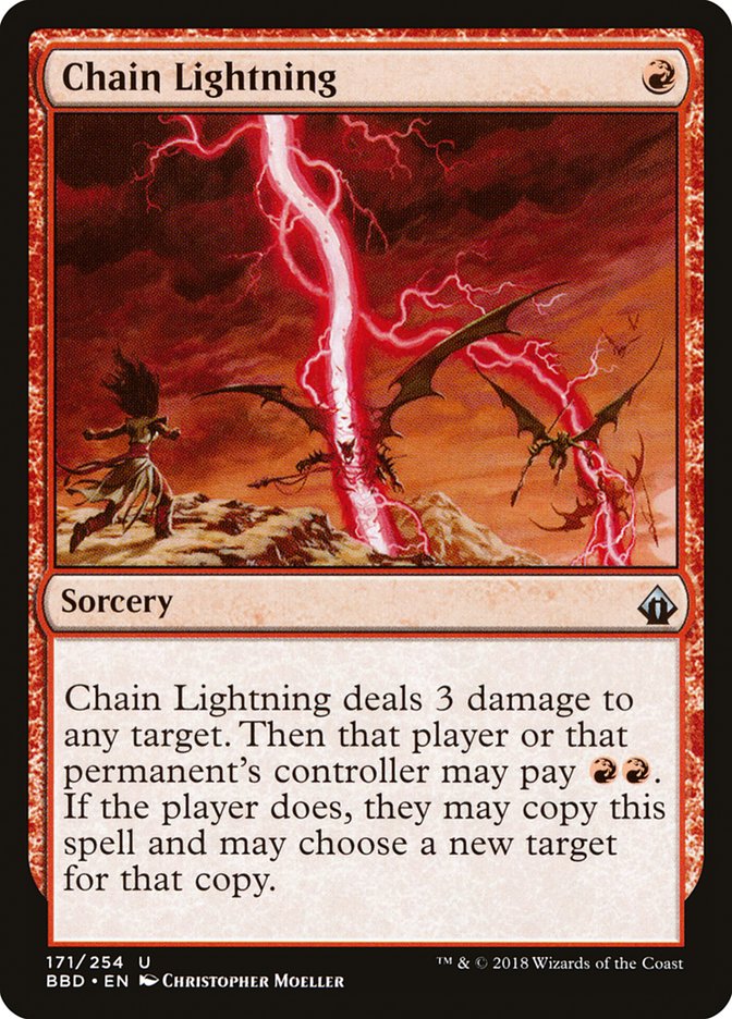 {C} Chain Lightning [Battlebond][BBD 171]