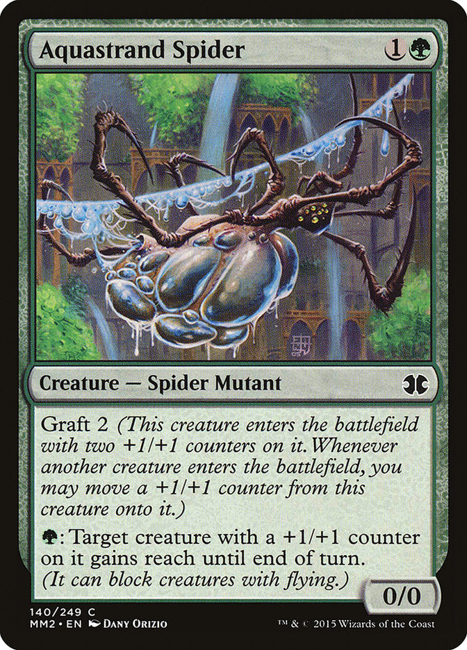 {C} Aquastrand Spider [Modern Masters 2015][MM2 140]