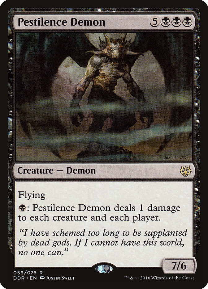 {R} Pestilence Demon [Duel Decks: Nissa vs. Ob Nixilis][DDR 056]