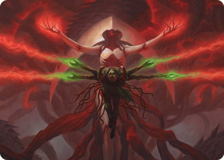 {A} All Will Be One Art Card [Phyrexia: All Will Be One Art Series][AONE 025]