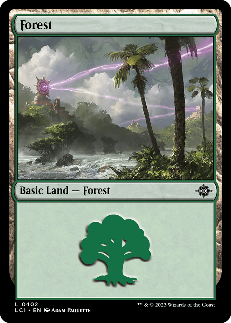 {B} Forest (0402) [The Lost Caverns of Ixalan][LCI 402]