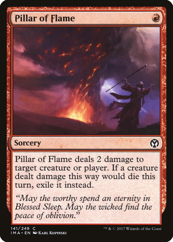 {C} Pillar of Flame [Iconic Masters][IMA 141]