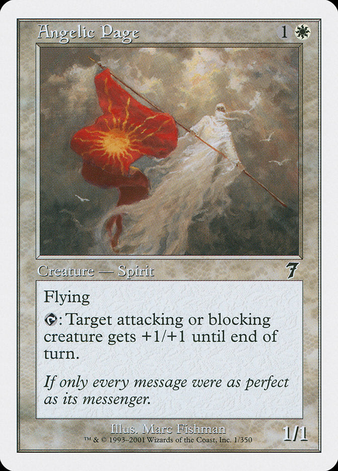 {C} Angelic Page [Seventh Edition][7ED 001]