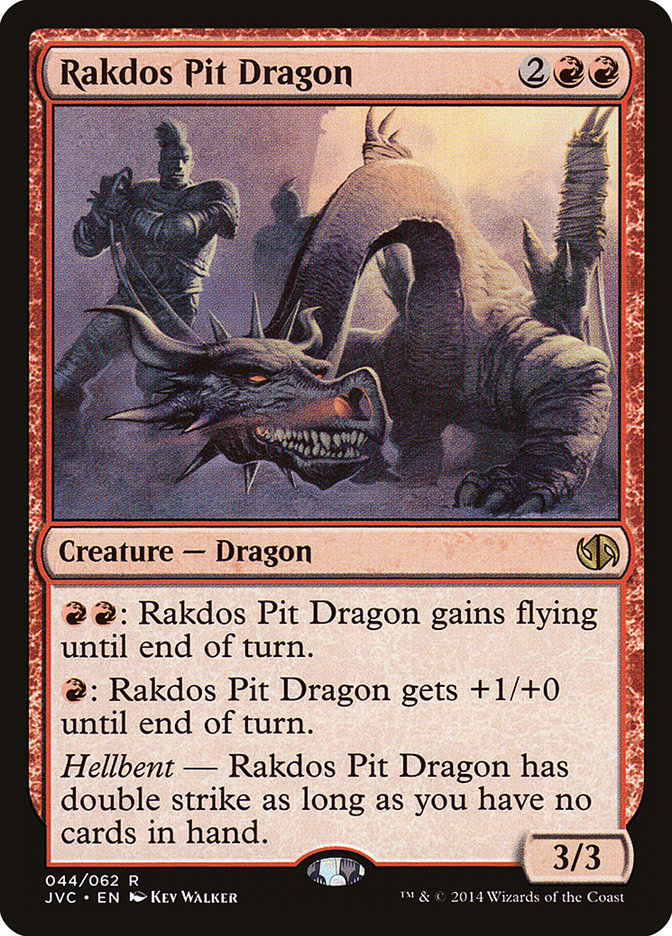 {R} Rakdos Pit Dragon [Duel Decks Anthology][JVC 044]