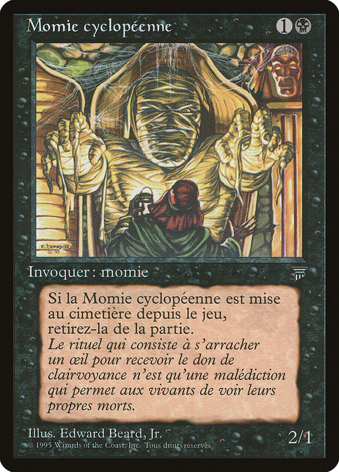 {C} Cyclopean Mummy (French) - "Momie cyclopeenne" [Renaissance][REN 054]