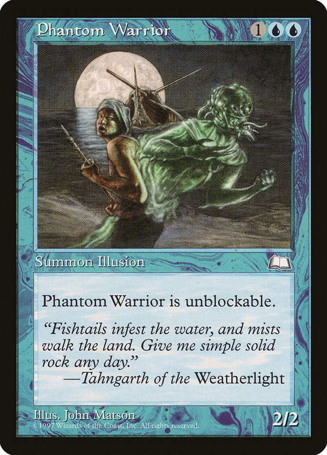 {C} Phantom Warrior [Weatherlight][WTH 048]