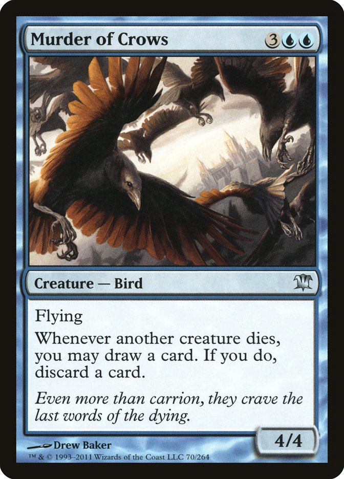 {C} Murder of Crows [Innistrad][ISD 070]