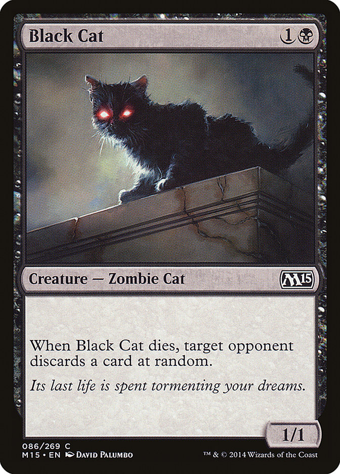{C} Black Cat [Magic 2015][M15 086]