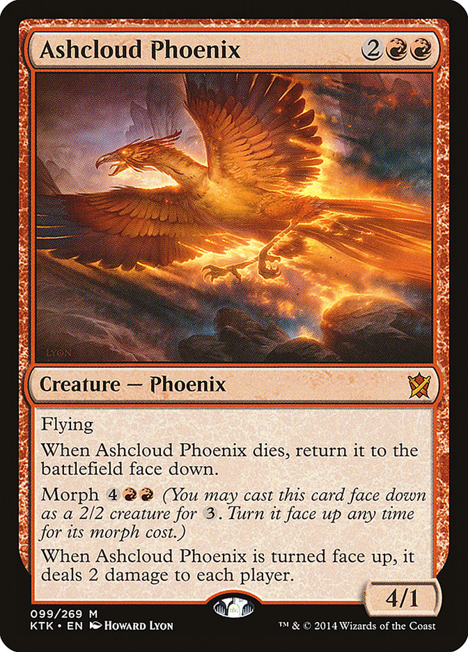 {R} Ashcloud Phoenix [Khans of Tarkir][KTK 099]