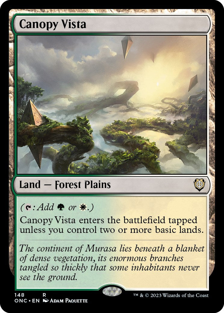 {R} Canopy Vista [Phyrexia: All Will Be One Commander][ONC 148]
