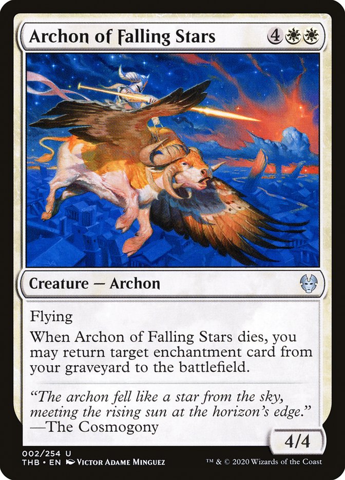 {C} Archon of Falling Stars [Theros Beyond Death][THB 002]