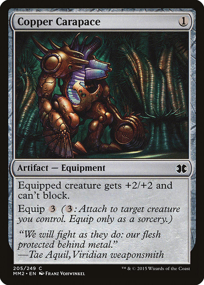 {C} Copper Carapace [Modern Masters 2015][MM2 205]
