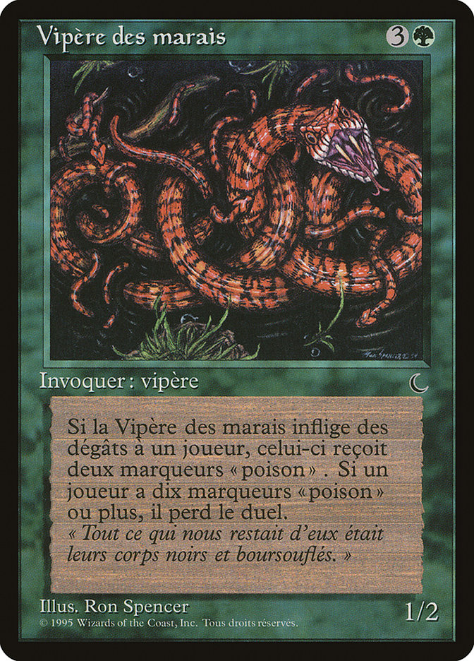 {C} Marsh Viper (French) - "Vipere des marais" [Renaissance][REN 149]