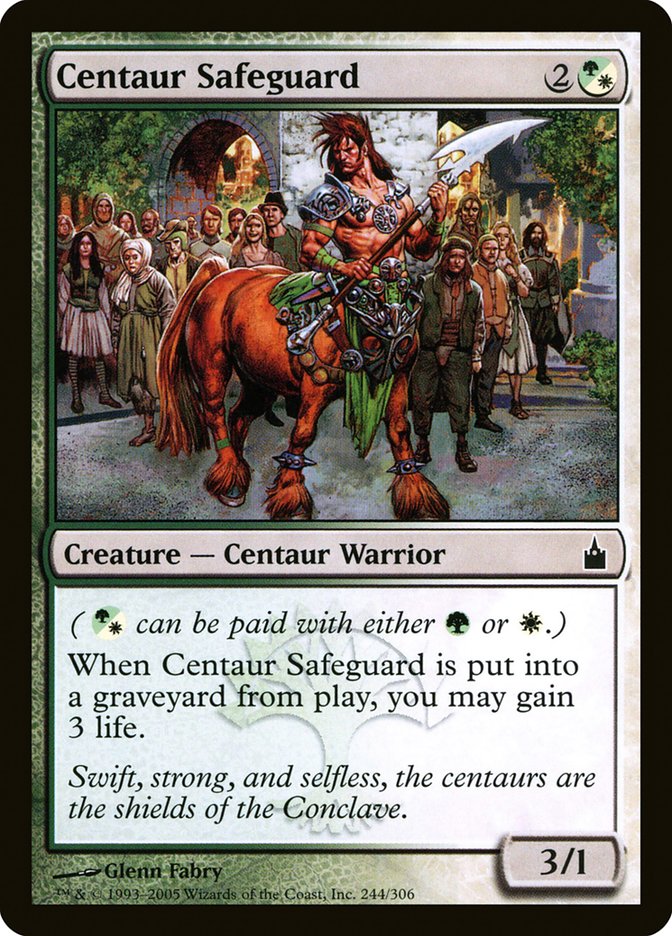 {C} Centaur Safeguard [Ravnica: City of Guilds][RAV 244]