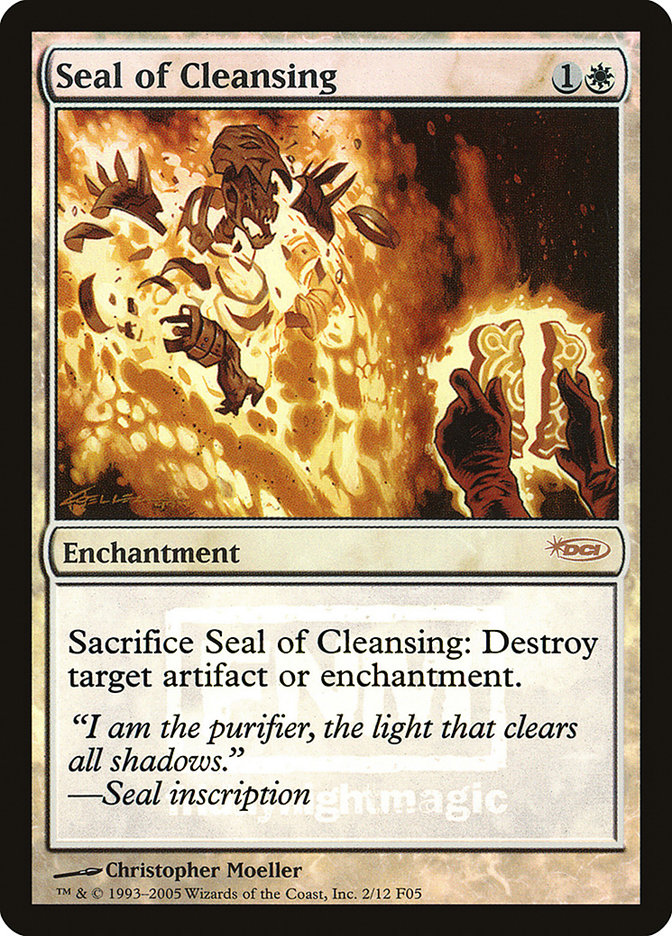 {R} Seal of Cleansing [Friday Night Magic 2005][PA F05 002]